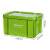 万尊 工业箱周转箱塑料储物箱绿色61*43*34cm