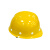 SB赛邦V型玻璃钢安全帽 电力电信工地工作防护帽 无锡赛邦安全帽 四色 可印字 黄色 安全帽