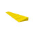 斜坡垫过门槛上坡垫扫地机器人爬坡垫家庭用塑料电动车室内台阶垫 黄色 尺寸：100*8*6.5cm