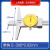 上海带钩带表深度卡尺0-150 200 300单钩双钩测孔深游标卡尺 单钩0-300mm钩厚2mm（基面100mm)