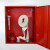 消防箱消火栓箱消防栓门箱消防器材灭火柜铝合金门框水带卷盘整套 全红空箱 800_650_240