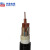 华美电线电缆 YJV3*50+1*25平方国标铜芯交联绝缘电力电缆3+1芯硬电缆线 1米