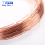 工百利 T2紫铜线裸铜线导电导热铜丝线紫铜丝 1.3mm-5米