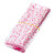金诗洛 K5580 (100个)超市促销透明包装袋子 印花塑料袋礼品包装袋 粉色48*65cm