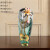 雅空岙筱珐琅彩玻璃琉璃大花瓶摆件客厅插花北欧创意干花美式玄关家用 荷花花瓶（高）