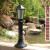 定制适用于草坪灯户外景观灯 铝防水立柱LED道路灯欧式庭院花园草 古铜色1.5米