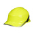 代尔塔安全帽ABS绝缘防砸 建筑102018荧光黄