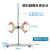 铁架台大号铁架台方座支架全套加厚高40cm60cm多功能不锈钢化学实验室烧瓶十字夹子滴定夹蝴蝶夹铁 塑料蝴蝶夹滴定台