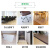 谋福（CNMF）PVC透明椅子垫 桌椅垫木地板防滑垫【透明长方形(500*600*1.5)mm】