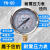 博雷奇耐震压力表YN60水压油压液压表YN-60 0-0.6/1.6/2.5/25/40MPA 0-4MPA40公斤压力