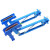 无锡蓝色单极双臂集电器JDD-160 200A/250A JDD-240 500A800A 200A无锡蓝色集电器支架