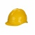 金能电力 ABS国标工地建筑工程电力施工业 监理领导防砸施工帽 小V型黄色 1顶