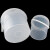 冰禹 加厚透明水桶 超密封塑料桶 酱菜桶涂料桶打包桶带刻度 5L全透明 BYyn-381
