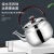 JPHZNB厨空间 不锈钢大容量烧水壶加厚鸣音煲水壶煤气燃气电磁炉茶壶家 20CM(钛金水壶)2.7L 2.7L
