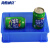 海斯迪克 HKCC01 塑料长方形零件盒 零件盒子 物料周转箱 收纳箱 储物箱 H8蓝245*175*75mm