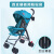 MDUG婴儿车0-6岁用折叠可坐可躺推车轻便简易伞车躺宝宝小孩夏季旅行 升级版摩卡灰 全棚款