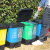 垃圾分类垃圾桶干湿分离双桶大号厨余带盖脚踩大号商用大容量 16L双胞胎蓝灰可回收其他
