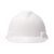 梅思安/MSA PE标准型一指键帽衬+超爱戴帽衬组合V型无孔安全帽施工建筑工地劳保防撞头盔 白色 1顶