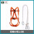 华泰安全带 高空作业安全带 户外施工全身式国标耐磨安全绳套装五点式安全带 双绳1.8米小钩