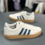 阿迪达斯 （adidas）男鞋 秋季新款运动鞋DAILY 2.0休闲鞋低帮复古百搭学生板鞋 EG4000白棕 40