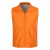 曼睩橙色志愿者马甲义工志愿者背心户外团建文化衫可定制ML002