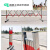 不锈钢拱式伸缩围栏 施工护栏 可移动式隔离收缩围挡门 幼儿园 学 片式伸缩护栏单侧边轮款 1.5米高*6米定制款