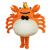 小龙虾卡通人偶服装海洋动物表演头套玩偶服做广告传单人穿螃蟹服 蟹皇 均码（155-173cm）