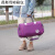 丰丰彐心行李箱挂包短途容量行李包男可套拉杆箱旅行袋女单肩包轻便 深橘色可套拉杆 小