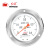 红旗(HongQi) YTN-100ZT系列1.6级弹簧管耐震压力表轴向0~0.4mpa油压表气压表M20*1.5螺纹	
