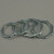 镀锌钢管锁母花边水纳子桥架锁紧螺母锁扣并帽金属锁片4分6分1寸 304-DN70 (2.5寸)