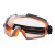 者也（ZYE）高透明护目镜橙色防雾型 防飞溅防风沙防冲击劳保眼镜