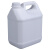 万迪诺加厚塑料方桶 扁形化工氟化桶 密封防渗漏液体存储桶水桶  4L方桶