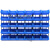 ONEVAN零件盒组合式 塑料元件物料盒货架螺丝盒 蓝色 180*120*80mm