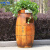 中环力安【M-02】垃圾桶可种花垃圾桶酒桶垃圾桶特色景区实木垃圾箱