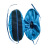 鸣固 防静电鞋套 加厚防滑底 加蓝色带导电条可反复洗布鞋套 MG-ZB-0222