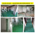 定制室内装修地面保护膜家装瓷砖地砖木地板防护垫地膜一次性 耐磨款50平纯绿11mm+ 50米