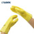 兰浪(LANON)46-26P PVC浸塑手套耐磨耐油耐酸碱工业耐腐蚀防滑厚手套 1双 均码