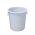 KEERNY加厚大圆桶 塑料储水桶 塑料桶 白色200L 带盖