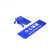 清波（QB）8995亚克力标志门贴 店铺玻璃门指示标识牌 温馨提示拍 （蓝白色 小心玻璃）