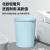 客厅垃圾桶2023新款大容量卫生间厕所商用厨房纸篓卧室办公室 中号12L慕斯粉1个装高品质经