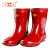 踏雪（TAXUE）绝缘靴 25KV电工橡胶鞋高压耐磨防水防滑安全雨鞋 37码TX-JYX08