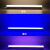 高压220v彩色t5灯管led一体化支架1.2米长条灯红绿冰蓝紫三色变光 T5三色变光 暖白中 0.6米
