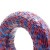 德威狮 电线红蓝双绞线RVS双股多芯铜芯花线 RVS2*0.5平方（50米）