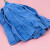 金诗洛 JZT-0014 毛巾布拖把 不锈钢长杆 工厂吸水拖布 保洁工具 墩布吸水 蓝色1个