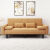 合家盈小户型客厅折叠沙发床多功能皮艺单人双人三人简易懒人沙发家具 2.0洣升级皮咖啡