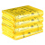 谋福CNMF加厚黄色废物袋垃圾袋垃圾袋诊所用黄色包装袋（30升 60*70手提式50只装 ）619L
