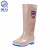 回力雨鞋女式款时尚户外雨靴防水鞋不易滑套鞋舒适耐磨胶鞋 HXL703 卡其高筒 37