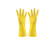 庄太太【L】黄色橡胶手套