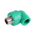 公元ppr水管优家绿色PPR管材管件外螺纹弯头异径外牙外丝弯头铜配件 25（6分）x1/2(丝口4分）