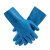 DELTAPLUS/代尔塔 201920 天然乳胶防化手套 VE920 1副 蓝色 9.5码